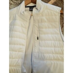 Skora Quik Dry  Vest Beige Full Zip Mens Size L Let The Outside In Gorp Core